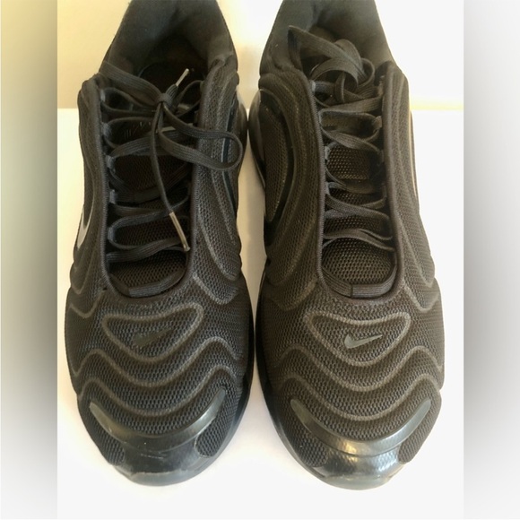 NIKE AIR MAX 270 Triple Black Anthracite Men’s Sneakers AO2924-007 - Picture 13 of 16